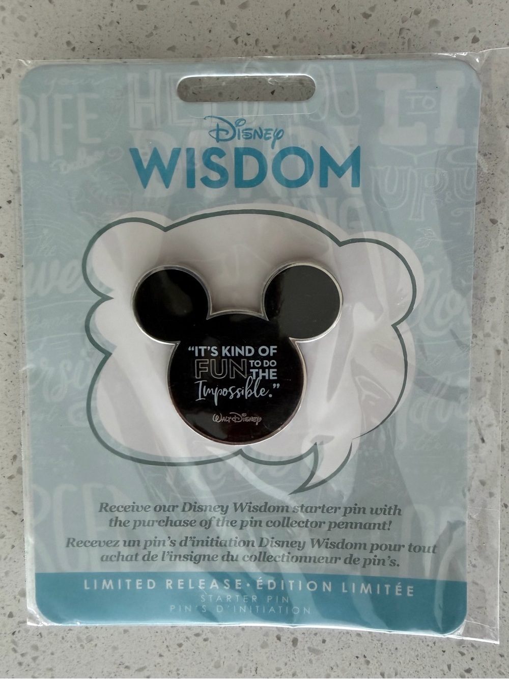 Disney Store Wisdom Pin Limited Release 2019